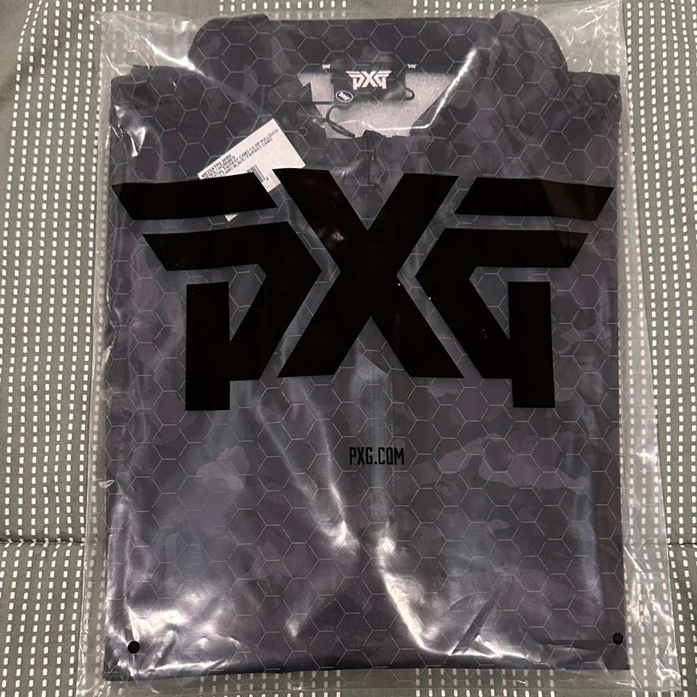 PXG Black Camo 1/4 Zip Pullover Medium - Picture 2 of 5